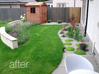 garden design by John Welsh 3G Design Aberdeenshire UK